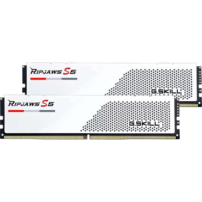 G.SKILL Ripjaws S5 RAM Module for Desktop PC, Motherboard - 32 GB (2 x 16GB) - DDR5-5200/PC5-41600 DDR5 SDRAM - 5200 MHz - CL36 - 1.20 V G.SKILL Ripjaws S5 RAM Module for Desktop PC, Motherboard - 32 GB (2 x 16GB) - DDR5-5200/PC5-41600 DDR5 SDRAM - 5200 MHz - CL36 - 1.20 V